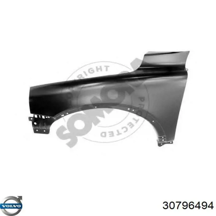 Comprar 30796494 Volvo Aleta delantera izquierda