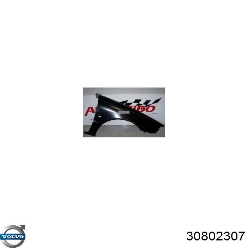 Guardabarros delanteros derecho Volvo 30802307 precio, desde 95,83 EUR