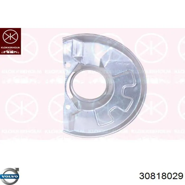 Protector del disco de freno delantero izquierdo Volvo 30818029 precio, desde 23,58 EUR