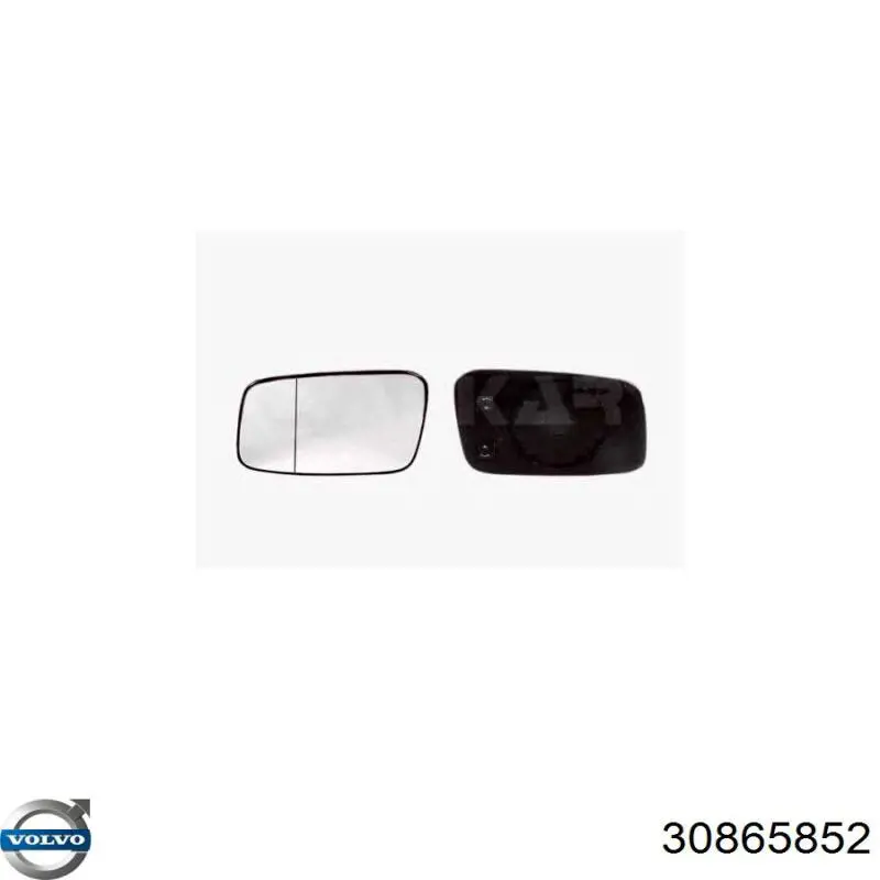 30865852 Volvo cristal de espejo retrovisor exterior izquierdo