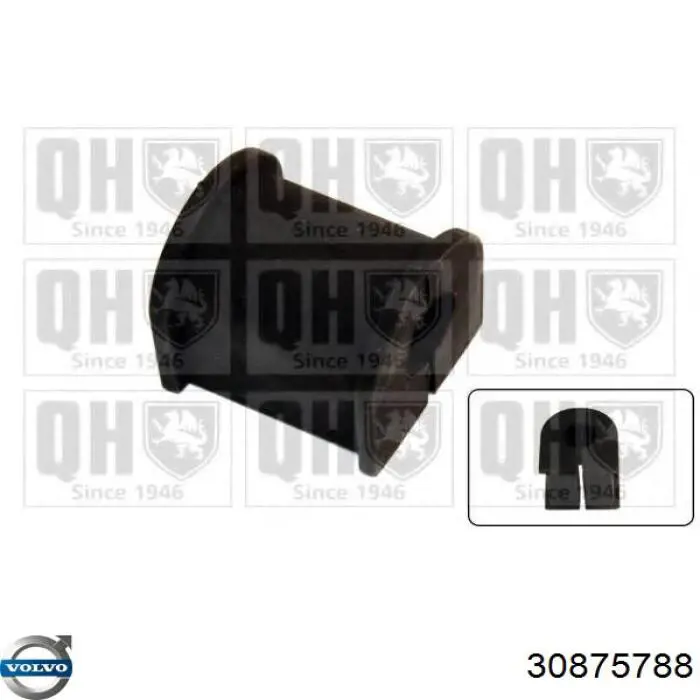 Buje de barra estabilizadora trasera Volvo 30875788 precio, desde 2,06 EUR