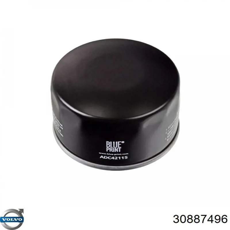 Filtro de aceite motor Volvo 30887496