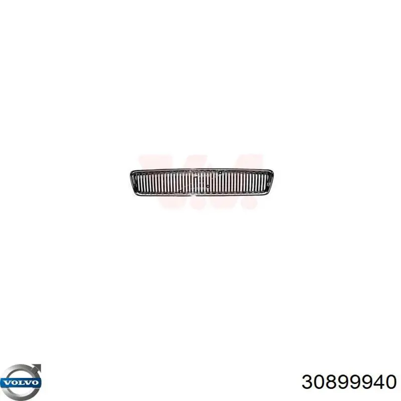 30899940 Volvo panal de radiador