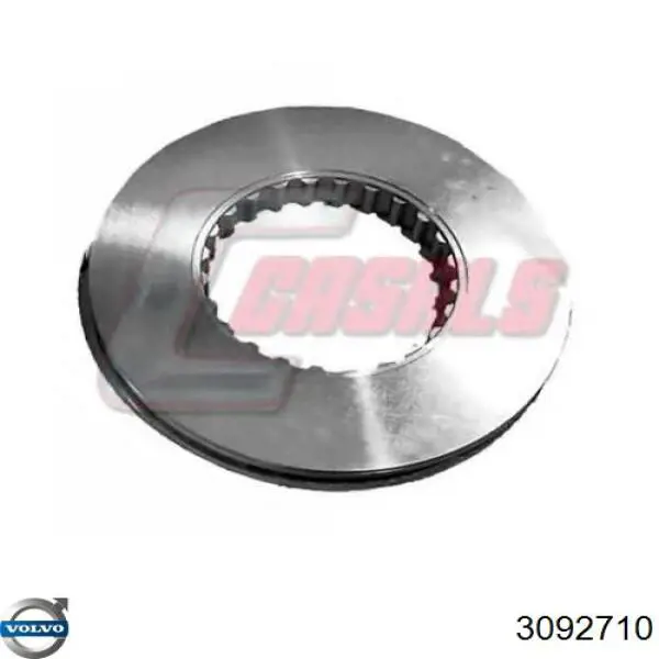 Disco de freno 3092710 Volvo