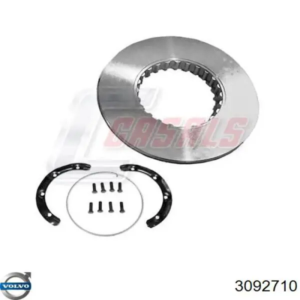 Frenos delanteros Volvo 3092710 precio, desde 197,95 EUR