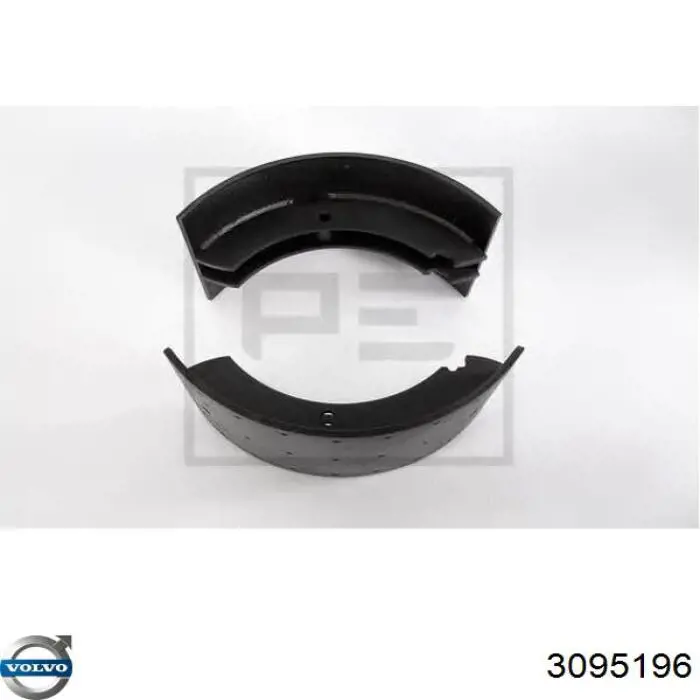 3095196 Volvo Zapatas de freno de tambor traseras