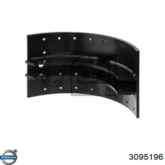 Zapatas de freno de tambor traseras Volvo 3095196 precio, desde 66,23 EUR