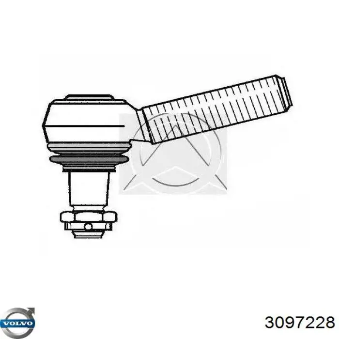 3097228 Volvo boquilla de dirección