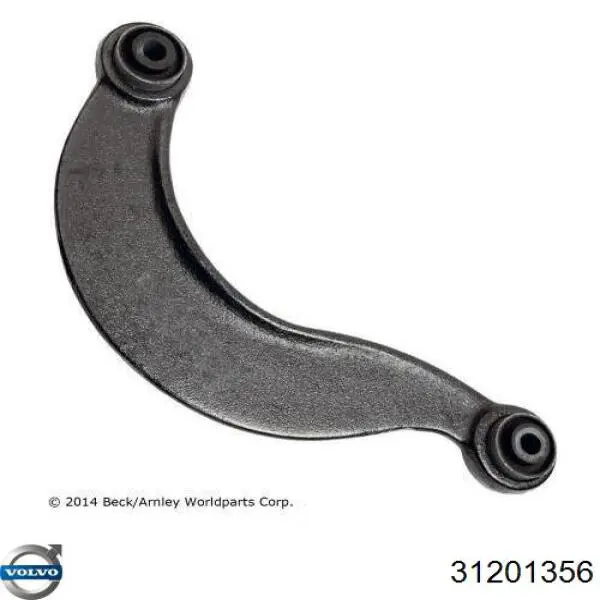 31201356 Volvo brazo suspension inferior trasero izquierdo/derecho