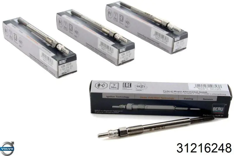Comprar 31216248 Volvo Calentadores diésel