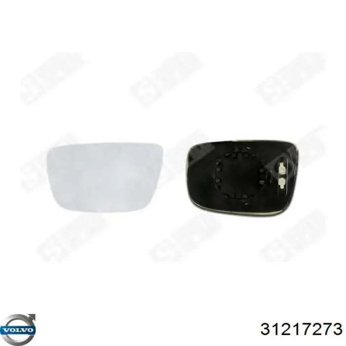 Cristal de espejo retrovisor exterior izquierdo Volvo 31217273 precio, desde 25,55 EUR
