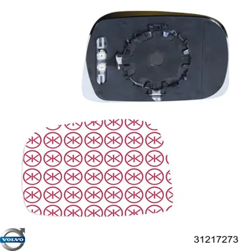31217273 Volvo Cristal de espejo retrovisor exterior izquierdo