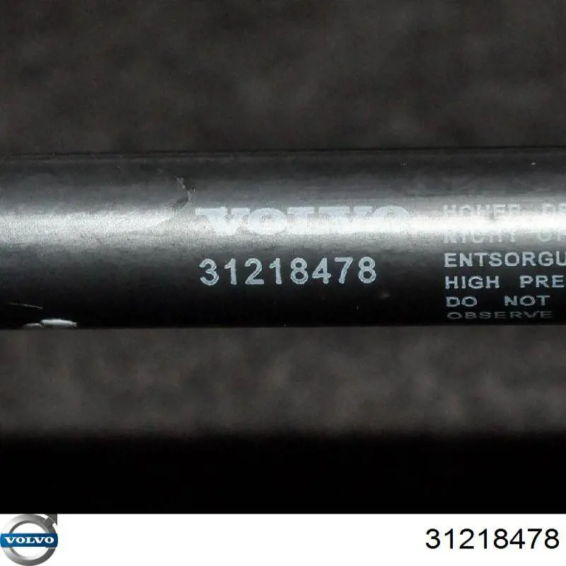 Comprar 31218478 Volvo Amortiguador de capó