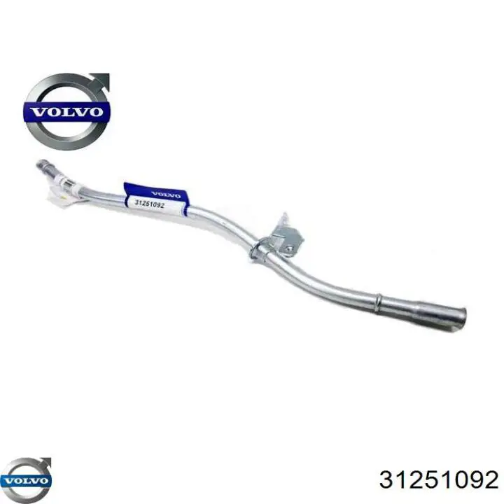 31251092 Volvo Guía de la varilla de nivel de aceite del motor