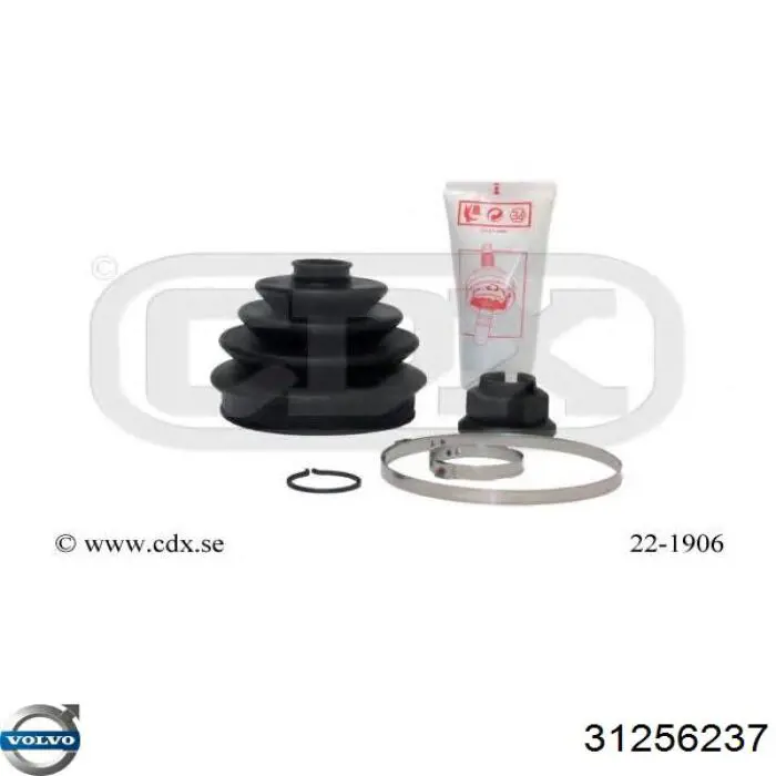 Fuelle, palier delantero exterior Volvo 31256237 precio, desde 6,94 EUR