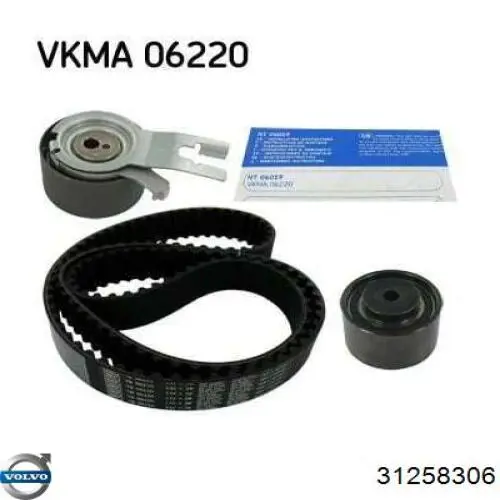 Correa de distribución Volvo 31258306 precio, desde 32,51 EUR