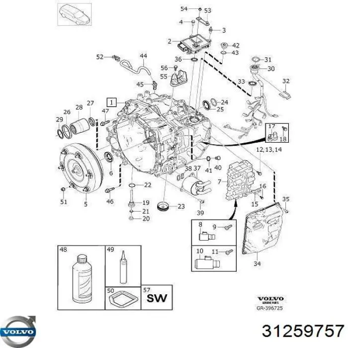  Volvo 31259757 precio, desde  EUR