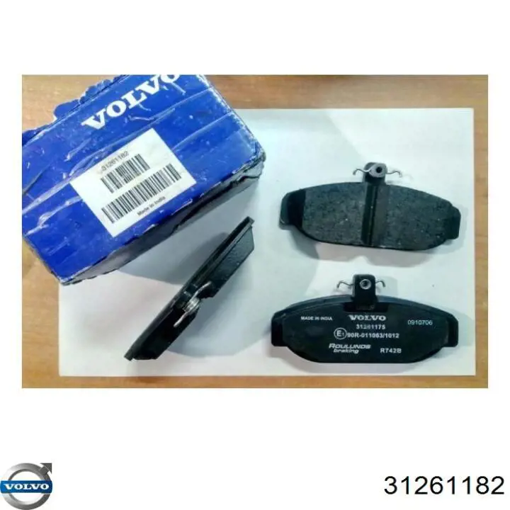 Comprar 31261182 Volvo Pastillas delanteras de freno