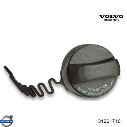 31261716 Volvo Tapa tanque combustible
