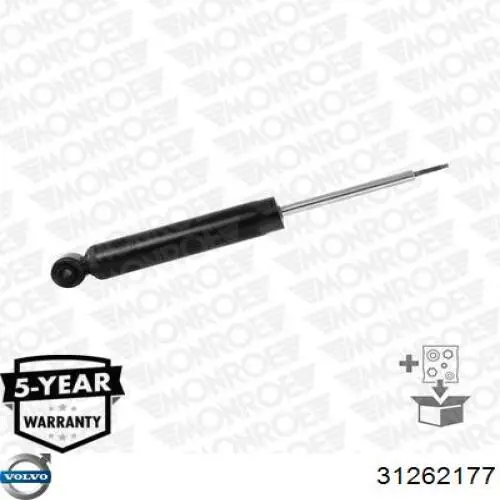 Amortiguador trasero 31262177 Volvo