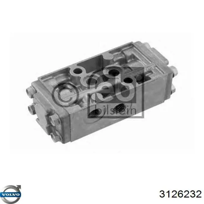 3126232 Volvo válvula electroneumática de transmisión automática (truck)