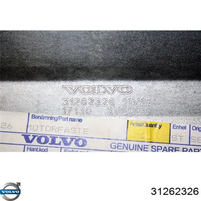 Comprar 31262326 Volvo 