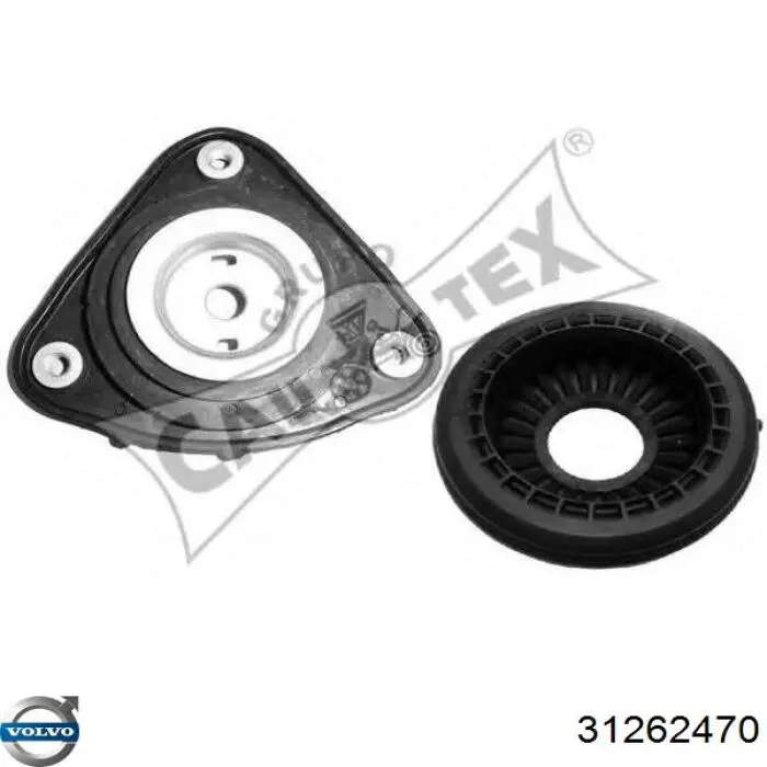 Soporte del amortiguador delantero 31262470 Volvo