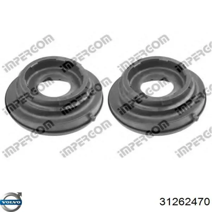 Soporte del amortiguador delantero Volvo 31262470