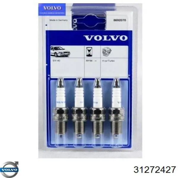 31272427 Volvo Bujía de ignición