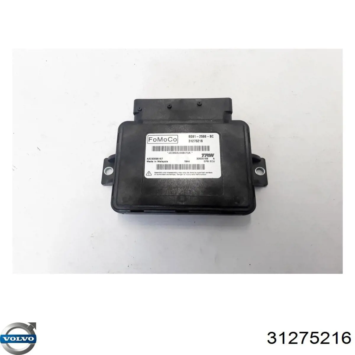 Comprar 31275216 Volvo Módulo del freno de estacionamiento electromecánico