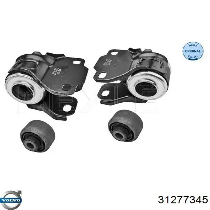 Brazo inferior izquierdo de la suspensión delantera 31277345 Volvo