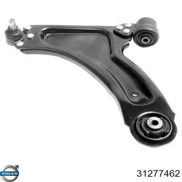Brazo inferior derecho de la suspensión delantera 31277462 Volvo