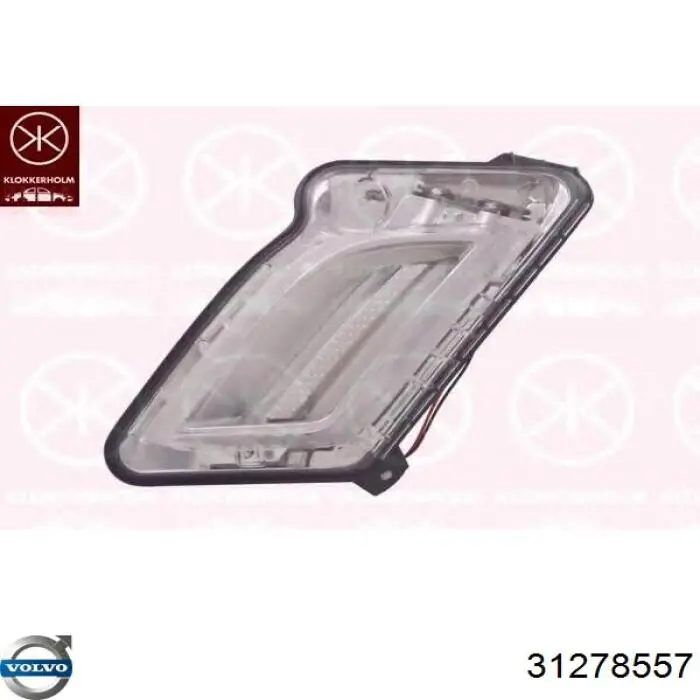 Piloto lateral (intermitente) izquierdo 31278557 Volvo