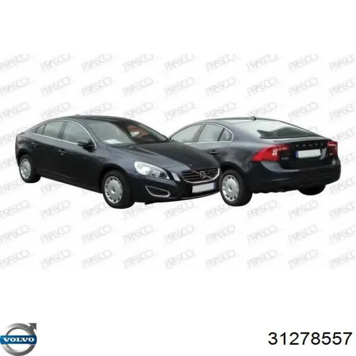 31278557 Volvo Piloto lateral (intermitente) izquierdo