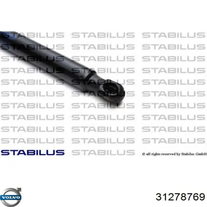 Muelle neumático, tapa delantera Volvo 31278769 precio, desde 11,09 EUR