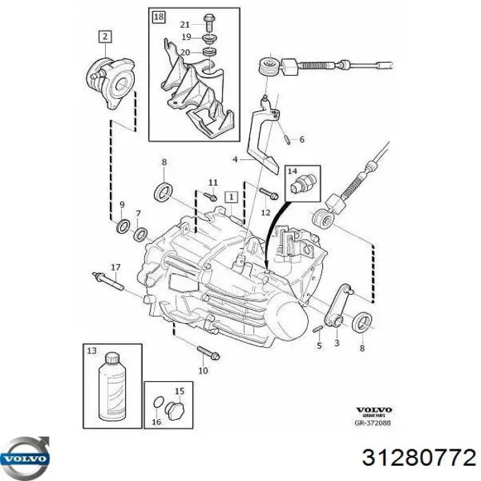 Comprar 31280772 Volvo Aceite caja de cambios