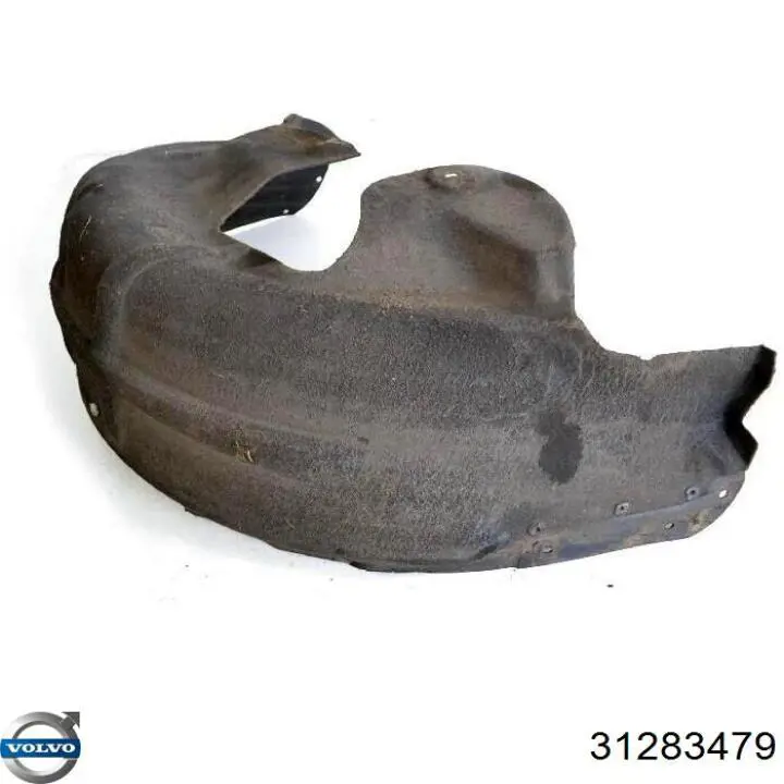 31283479 Volvo Guardabarros interior, aleta trasera, derecho
