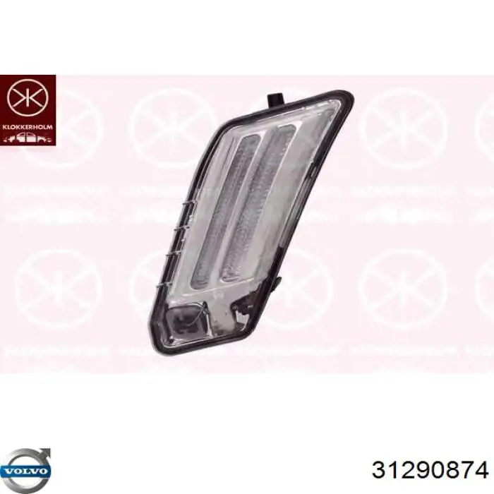Luz de posición delantera derecha 31290874 Volvo