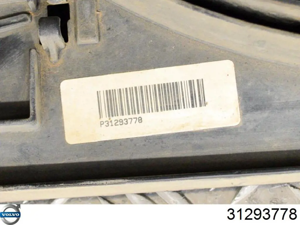 Ventilador de radiador 31293778 Volvo