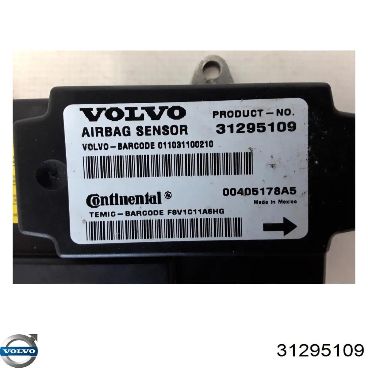 Módulo de control de airbag Volvo 31295109 precio, desde 72,60 EUR