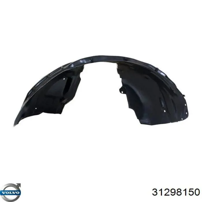 31298150 Volvo Guardalodos interior izquierdo, guardafango delantero