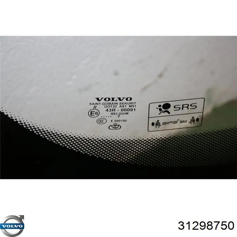 Comprar 31298750 Volvo Luna parabrisas