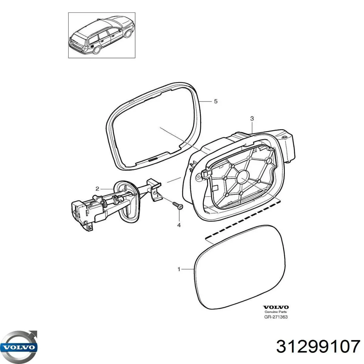Comprar 31299107 Volvo Motor tapa combustible