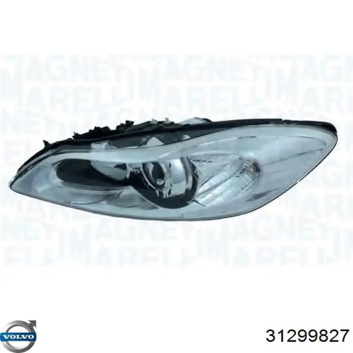 Faro derecho para Volvo C30 (M)