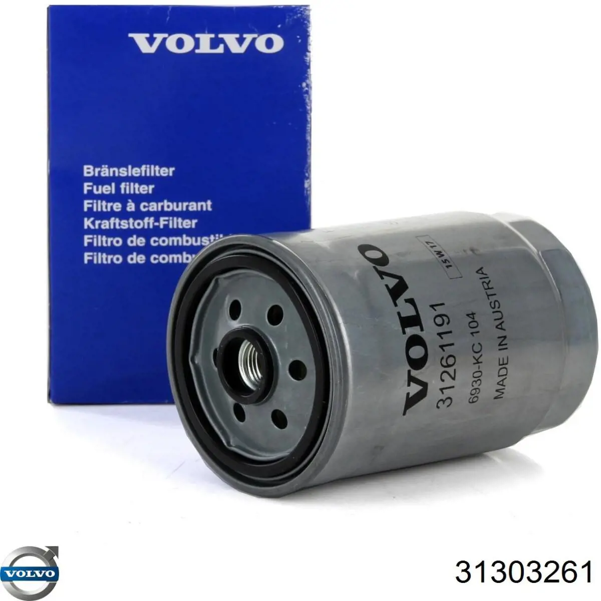 Filtro combustible Volvo 31303261 precio, desde 11,55 EUR