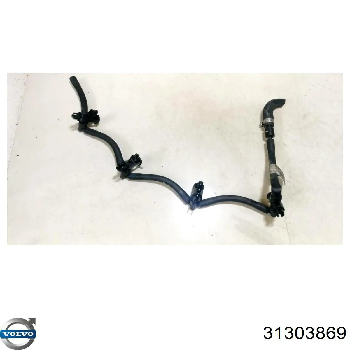 Tubería de retorno de combustible de los inyectores Volvo 31303869 precio, desde 46,66 EUR