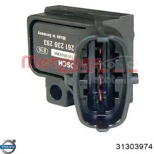 Comprar 31303974 Volvo Sensor de presión del colector de admisión