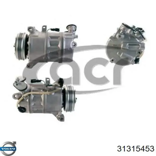 31315453 Volvo compresor de aire acondicionado