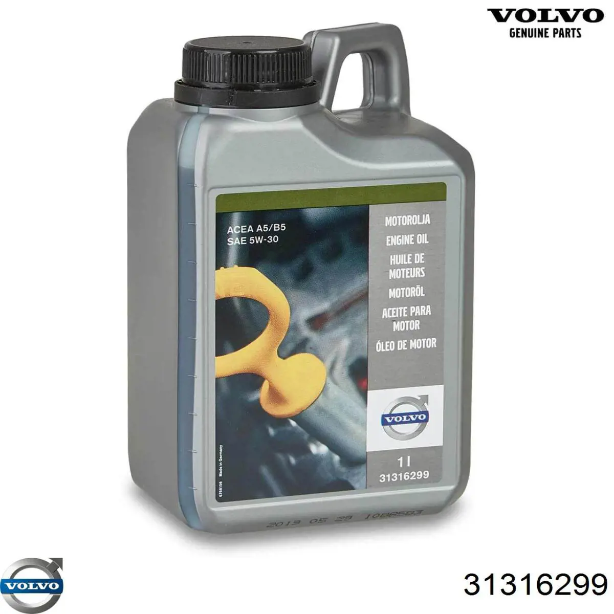 Aceite motor Volvo 31316299 precio, desde 20,42 EUR