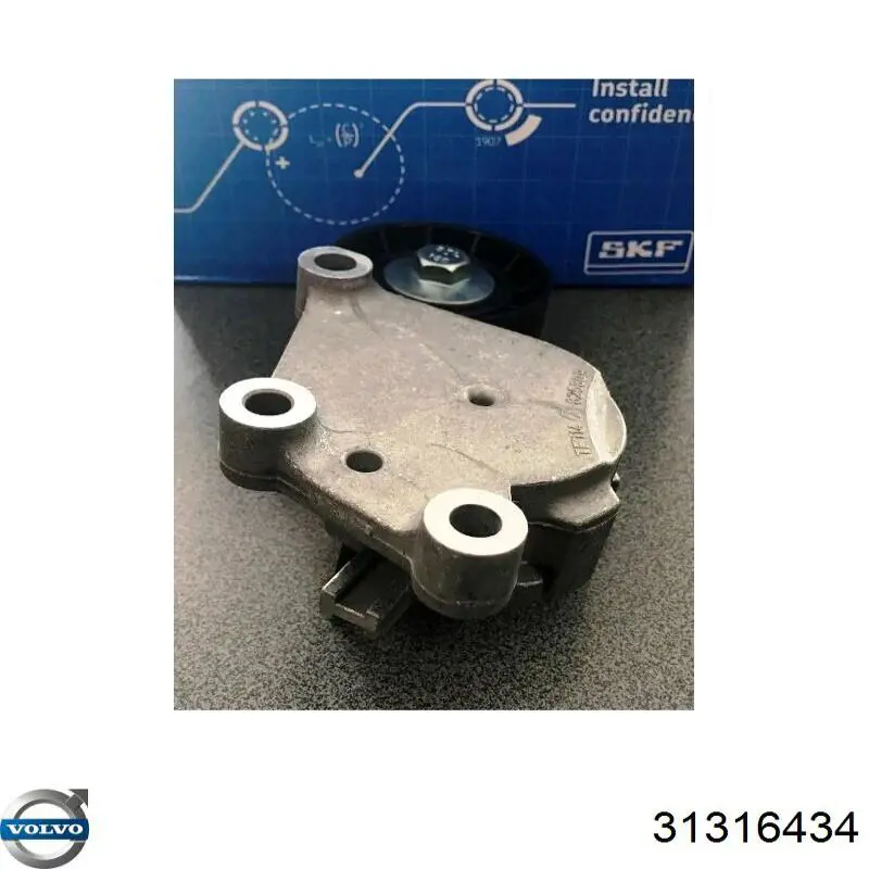 Tensor de correa, correa poli V Peugeot 208 CA, CC